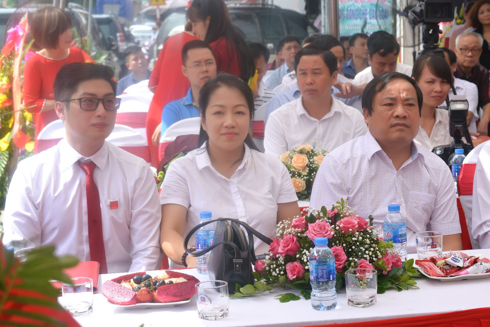 Lễ ra mắt điểm bán Vàng rồng Thăng Long Bảo Tín Minh Châu